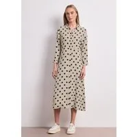STREET ONE Blusenkleid mit Punktemuster