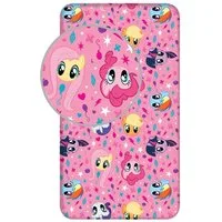 My Little Pony Spannbettlaken My Little Pony Spannbetttuch, Bettlaken pink, Baumwolle
