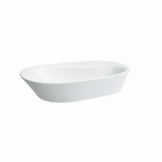 LAUFEN Waschtisch-Schale Palomba 400x600x130, ohne Hahnloch, ohne Überlauf, weiss H8168030001121