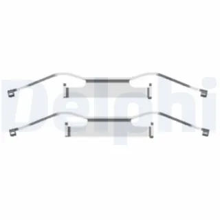 Delphi Zubeh?r f?r Bremsbel?ge vorne Alfa Romeo Citroen Fiat Lancia Opel Peugeot VW