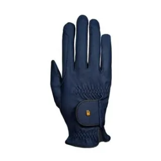 Roeckl Sporthandschuhe Roeckl Reithandschuhe Roeck Grip dunkelblau 7 cm