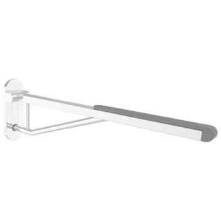 Villeroy und Boch Vicare Desing Klappgriff 92171861 85 cm, Edelstahl verchromt, mit Auflage und Aushängemechanismus