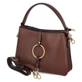Tamaris Schultertasche MAISCHA - Gr.  - Braun - Synthetik