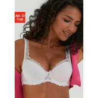 LASCANA Push-up-BH mit Bügel im angesagten High-Apex-Design, sexy Dessous