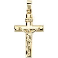 JOBO Kreuzanhänger Anhänger Kreuz Kruzifix, 333 Gold