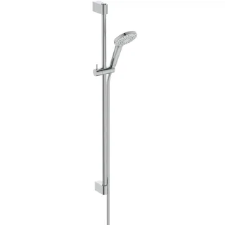 Ideal Standard Brausekombination Idealrain 944mm, 3-fach-Handbrause d:100mm 8l, Chrom, BE420AA BE420AA