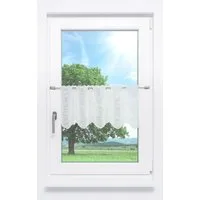 LYSEL® Scheibengardine Belmira (1 St), transparent, HxB 30x46.5cm