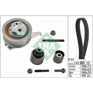 Ina Zahnriemensatz Audi Seat Skoda VW 1,6 2,0 TDI