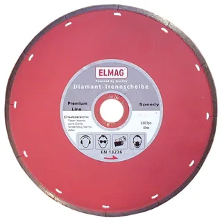 ELMAG Diamantscheibe PREMIUM LINE - TWISTER (Bohrung: 22,2 mm) - 61590