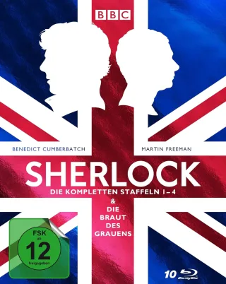 Sherlock (Die kompletten Staffeln 1-4 & Die Braut des Grauens) [Blu-ray]