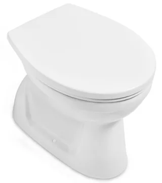 Villeroy & Boch Tiefspül-WC spülrandlos Newo 360x550x390mm ov bodenst. Abg. senkr. DF we Alpin 4659R101