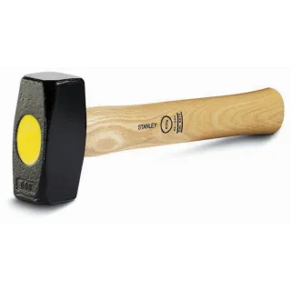 STANLEY Fäustel mit Holzstiel 1500 g Kopfabmessung 45 mm - 1-54-053