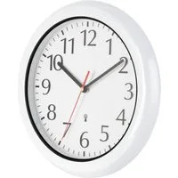 TFA Dostmann Funkwanduhr analoge Outdoor Wanduhr TFA 60.3542.02 Spritzwassergeschützt 305 mm