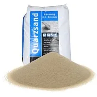 GarPet Fugensand Quarzsand Feuergetrocknet 25 Kg 0,1 - 0,4mm Sand Fugensand Strahlsand
