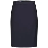 HECHTER PARIS Bleistiftrock HECHTER PARIS Corporate Stiftrock Damen Tailored Modern Fit Marine