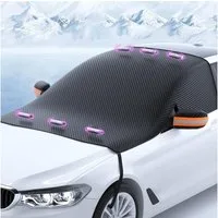 FELIXLEO Frontscheibenabdeckung Auto Winter Frontscheibenabdeckung für Skoda Sonnenschutz Frostschutz, (1-St)