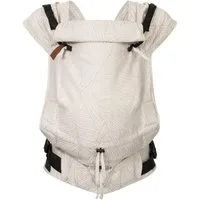 Hoppediz Babytrage Primeo, ab Geburt (2,5 kg) Bauchtrage & Rückentrage aus 100 % Bio-Baumwolle