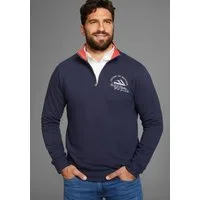 Man's World Sweatshirt mit Kontrastkragen - Neue Farben