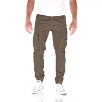 Jack & Jones Cargojeans Jack & Jones Paul Flake Tapered Slim Cargo Herren Jeans Hose