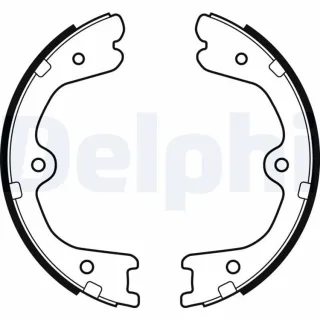 Delphi Bremsbacken hinten Honda Mercedes Nissan