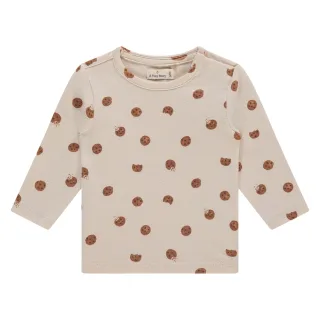 Babyface Baby T-Shirt Long Sleeve - Snow and Cookies - Gr.68