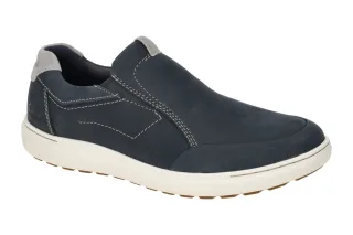 Clarks Herren Slipper 26176892 7 MAPSTONE STEP blau navy bequeme Halbschuhe
