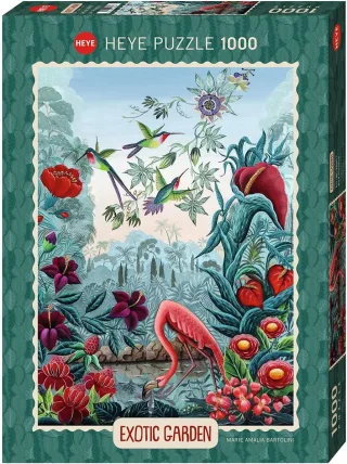 Heye Puzzle 29957 - Exotic Garden Bird Paradise [1.000 Teile]