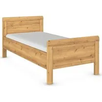 rauch Bett Bett Einzelbett Stollenbett EVELYN, in Komforthöhe aus Holzwerkstoff in elegantem Stil MADE IN GERMANY