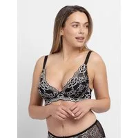 Dorina Bügel-BH Xanthia mit leicht gepolsterten Cups und floraler Spitze