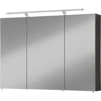 welltime Spiegelschrank Torino, Spiegelschrank, Made in Germany, B: 100 cm Solide Verarbeitung - Dieses Produkt ist in Deutschland gefertigt