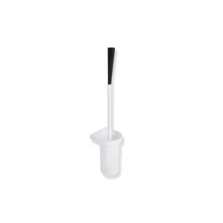 Hewi System 800 Toilettenbürstengarnitur 800.20.20260AS 105x543x120mm, Behälter Kunststoff weiß, weiß matt