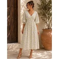 Worldclassca Sommerkleid Worldclassca Musselin Sommerkleid Leopard Animal Muster Lang Strand Neue Kollektion - Stilvolle und gemütliche Sommer Mode für Damen