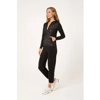 Passioni Strickhose mit seitlichen Strassstreifen