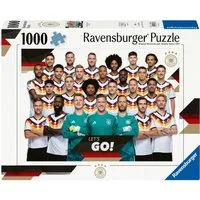 Ravensburger Puzzle DFB Nationalmannschaft Fußball-WM 2026, 1000 Puzzleteile, Made in Germany