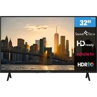 Smart Tech 32HH01K LED-Fernseher (80 cm/32 Zoll, HD-ready, Whale TV, Whale Smart TV, HDR, Bluetooth, Triple-Tuner)