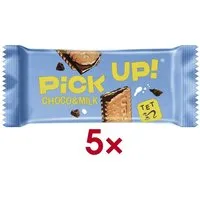 PICK UP! Kekse PICK UP! Choco & Milk, Doppelkeksriegel 5er-Pack