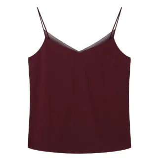 Ted Baker Lulea Chiffon-top Mit Oxbloodfarbenem Einsatz