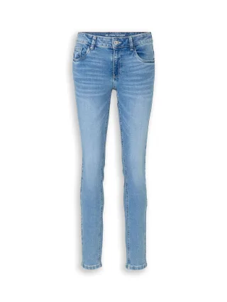 Tom Tailor - TTLUCIE SKINNY Jeans light stone bright blue denim - Gr. - 32