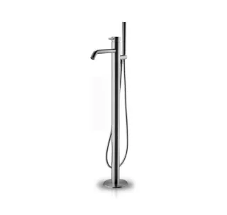 JEE-O Slimline Wannenarmatur freistehend, edelstahl gebürstet, 800-3010