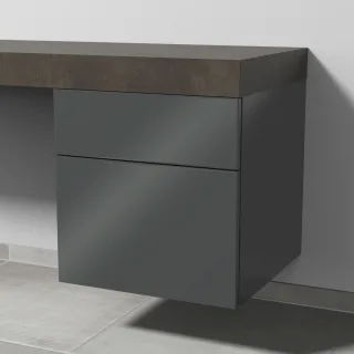 Sanipa Unterschrank 2morrow (P2186) 510x500x520 Anthrazit-Glanz, P218679 P218679