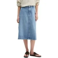 Marc O'Polo Jeansrock aus Lyocell-Leinen-Baumwolle-Mix