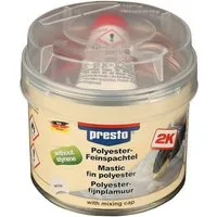 Presto Spachtelmasse 2K Polyester Feinspachtel styrolfrei hochelastisch + Härter