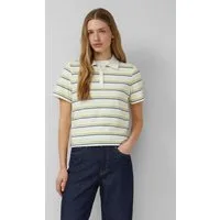 s.Oliver Kurzarmshirt Polo-Shirt Verkürztes Poloshirt im Slim Fit