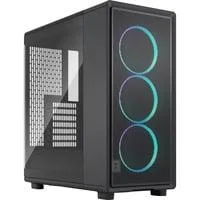 Epoch TG RGB , Tower-Gehäuse schwarz, Tempered Glass