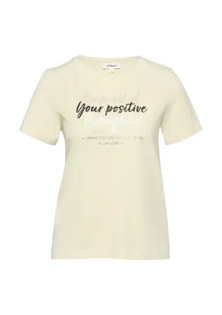 s.Oliver - T-Shirt gelb - Gr. - 34