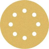 Expert C470 Schleifblatt, Ø 115mm, K80 5 Stück, für Exzenterschleifer