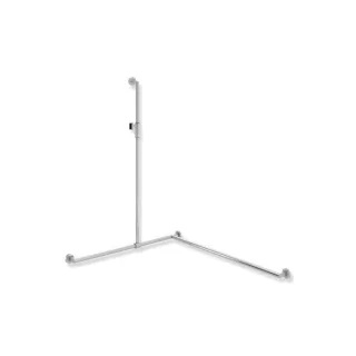 Hewi System 900 Duschhandlauf 900.35M33840 1250 x 1185 x 965 mm, Ausführung rechts, chrom