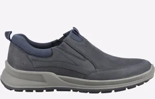 Hush Puppies Arthur Rauleder Herren Marineblau Loafer
