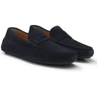 BOSS Noel_Mocc Slipper Schlupfschuh, Mokassin, Loafer, weich und flexibel