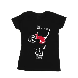 Disney - "Winnie The Pooh Drawing" T-Shirt für Damen (Schwarz)